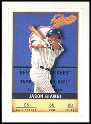 62 Jason Giambi